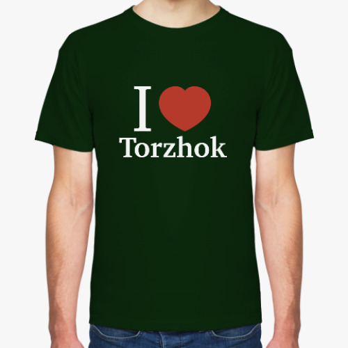 Футболка Я люблю Торжок