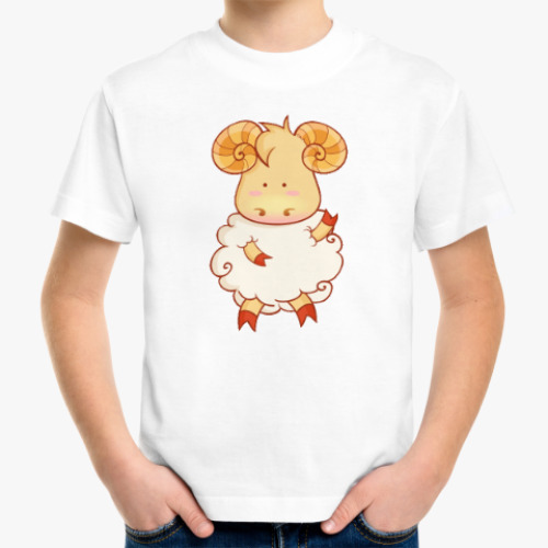 Детская футболка Овечка