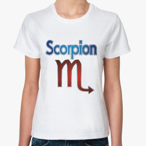 Классическая футболка Скорпион
