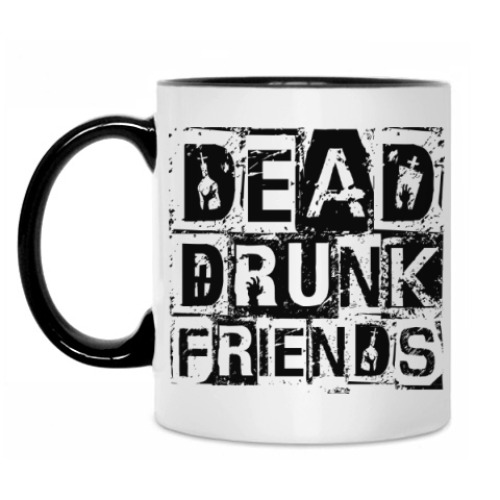 Кружка Dead Drunk Friends