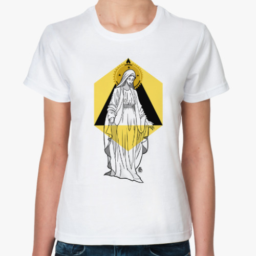Классическая футболка Дева Мария