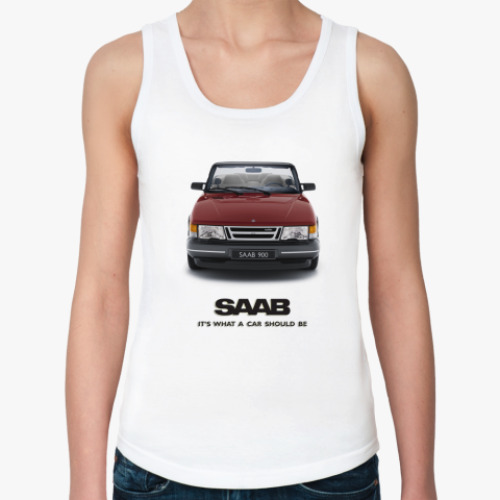 Женская майка SAAB 900