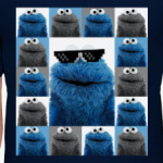 Cookie monster collage
