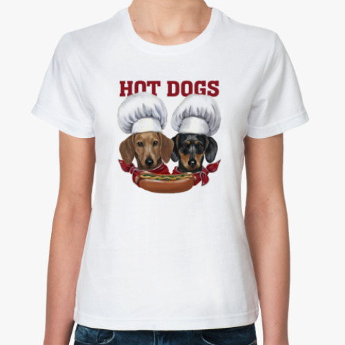 Классическая футболка Hot Dogs