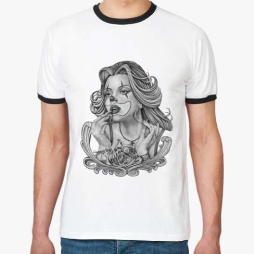 Футболка Ringer-T Chicano Girl