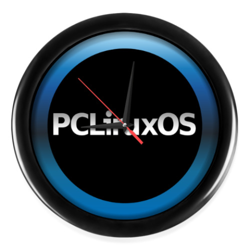 Настенные часы PCLinuxOS