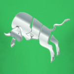Metal bull