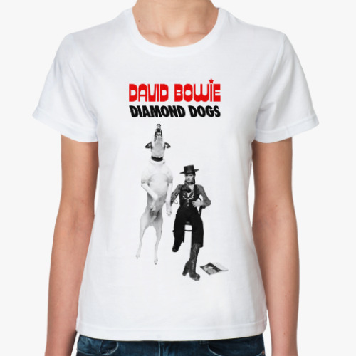 Классическая футболка David Bowie Diamond Dogs