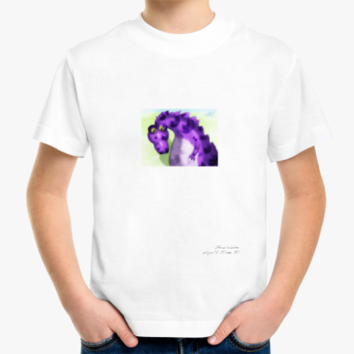 Детская футболка 'Космический дракон'