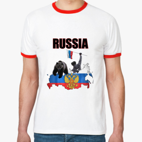 Футболка Ringer-T Russia