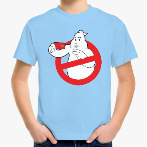 Детская футболка Ghost Busters Selfie