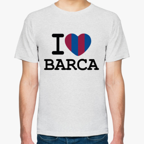 Футболка I Love Barca