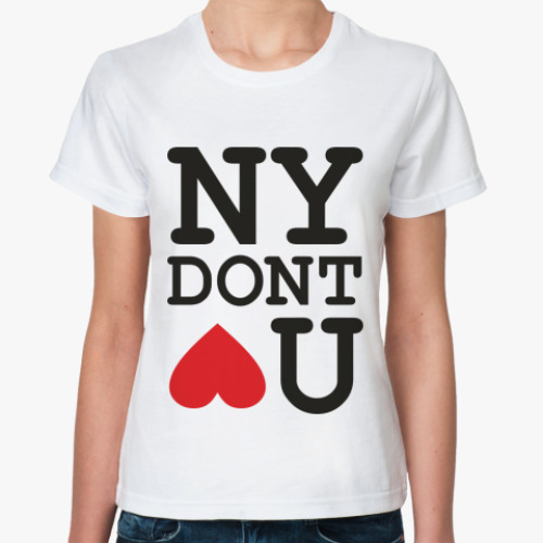 Классическая футболка NEW YORK