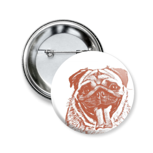 Значок 50мм Dog