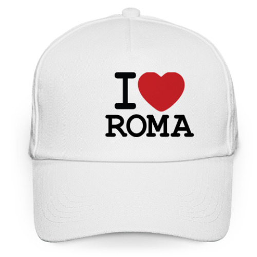 Кепка бейсболка I Love Roma