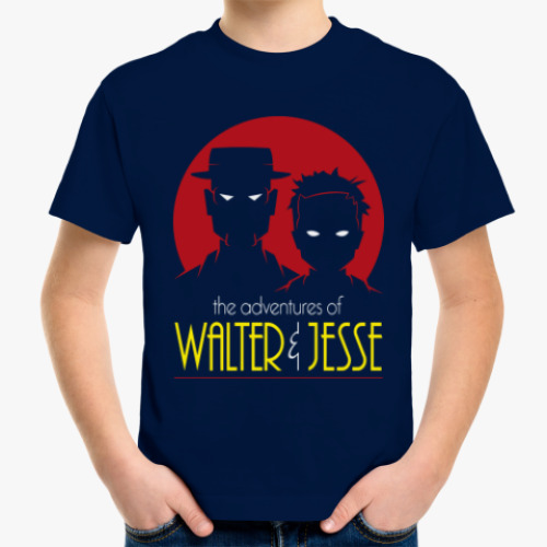 Детская футболка Уолтер и Джесси