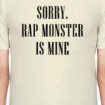 Sorry. Rap Monster is mine
