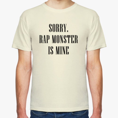 Футболка Sorry. Rap Monster is mine