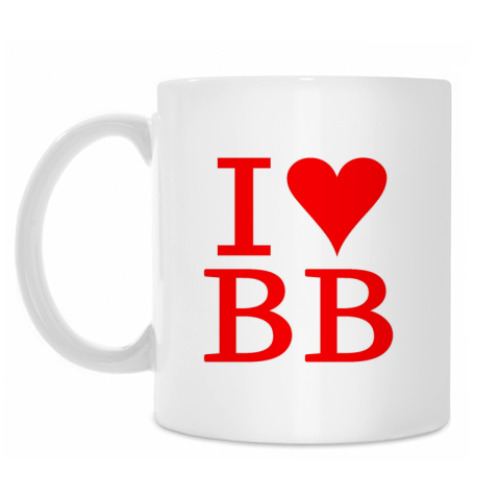 Кружка I love BB