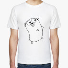 Классическая футболка Golang