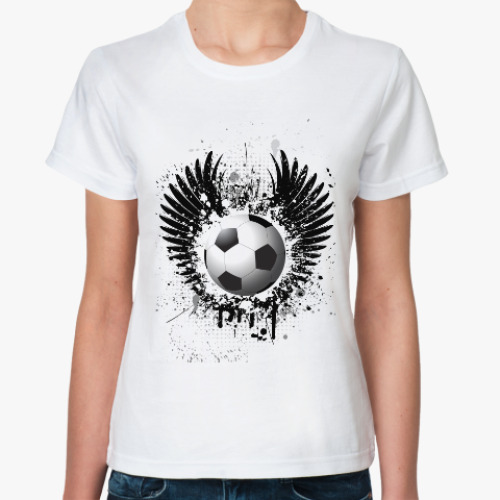 Классическая футболка Футбол арт