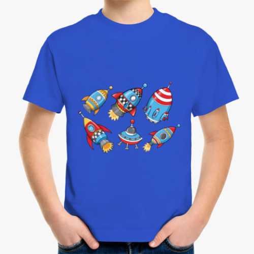 Детская футболка Ракеты