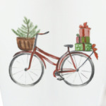 рождественский велосипед