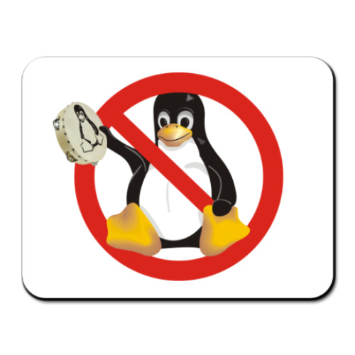 Коврик для мыши Stop Linux