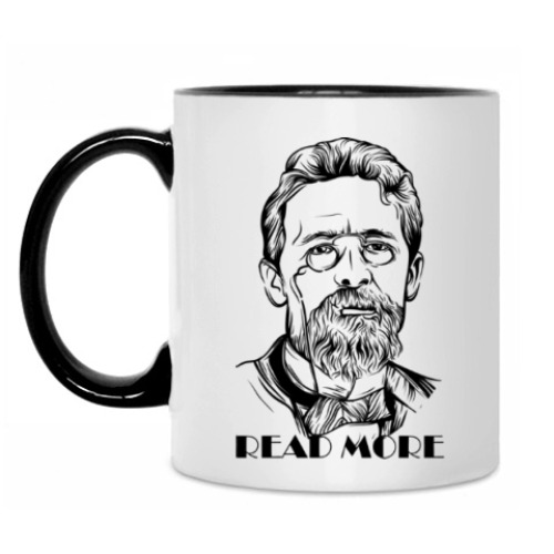 Кружка Чехов 'Read More'