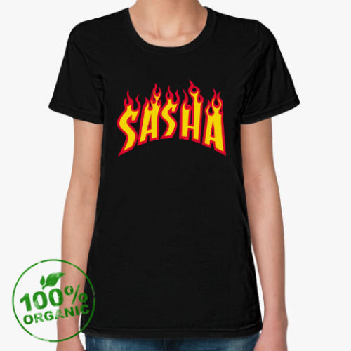 Женская футболка из органик-хлопка SASHA
