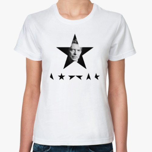 Классическая футболка David Bowie Blackstar