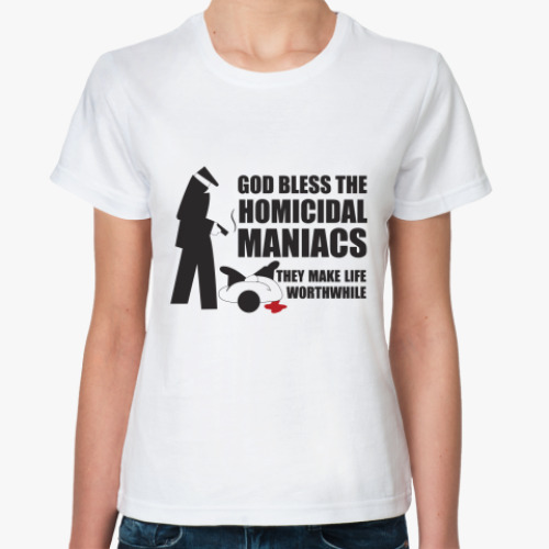 Классическая футболка MANIACS