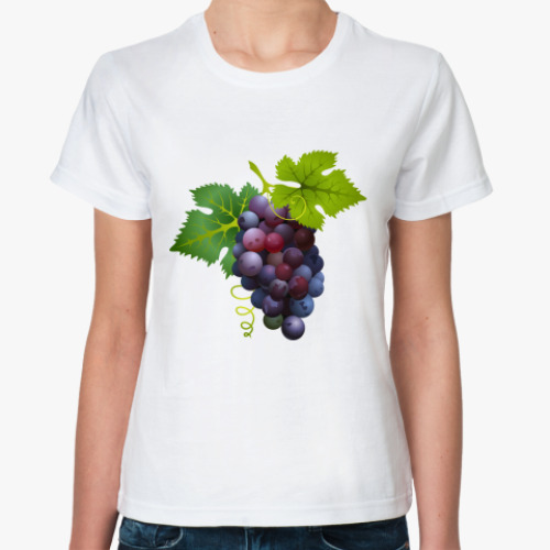 Классическая футболка  Виноград