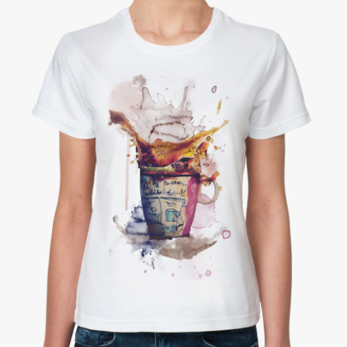 Классическая футболка Утренний кофе