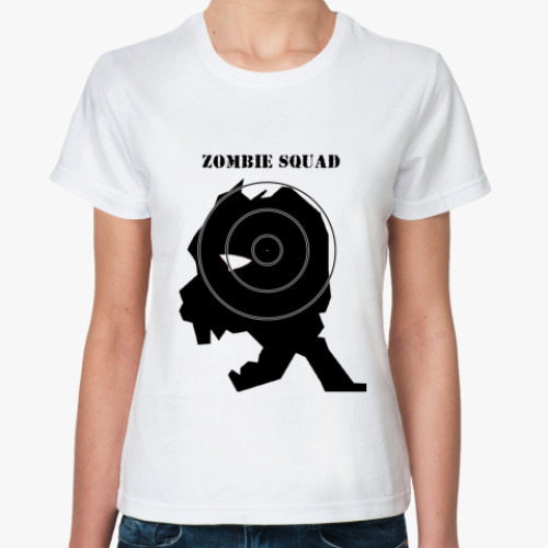Классическая футболка zombie squad