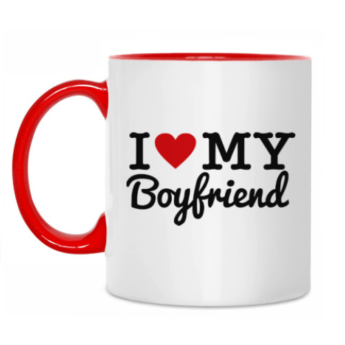 Кружка I love my boyfriend