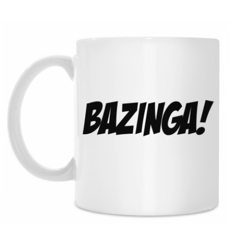 Кружка 'BAZINGA!'