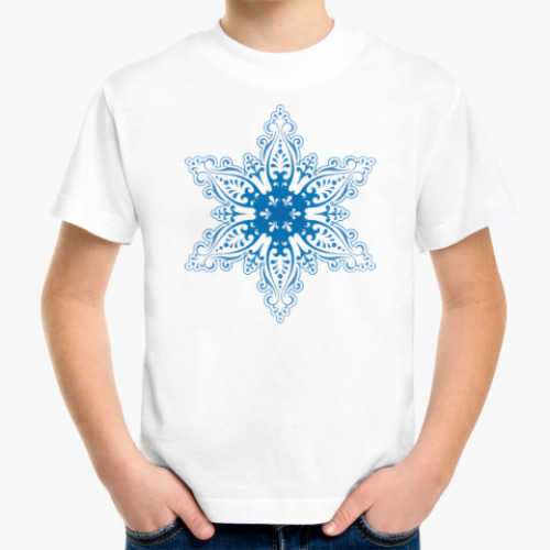 Детская футболка Снежиночка