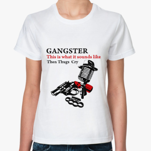 Классическая футболка gangster