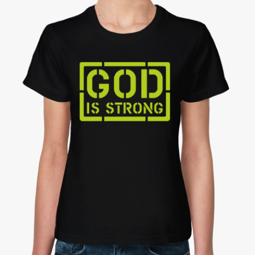 Женская футболка Христианство. Gospel. Faith.