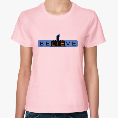 Женская футболка BeLIEve