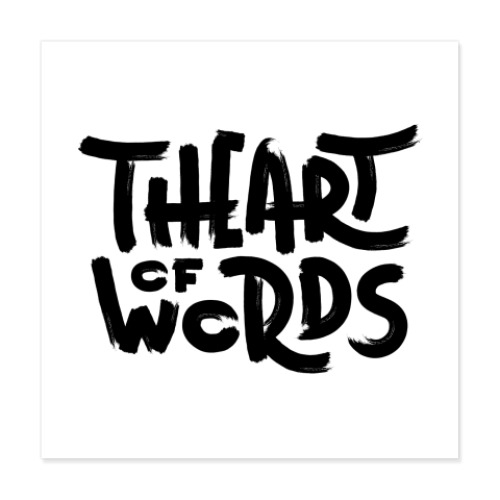 Виниловые наклейки The Art of Words