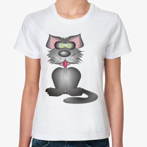 Классическая футболка The Cat