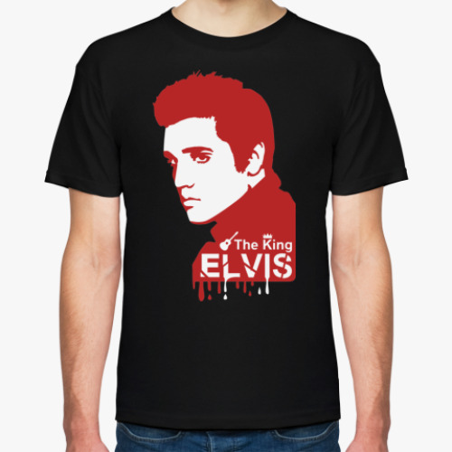 Футболка  'Elvis the king'