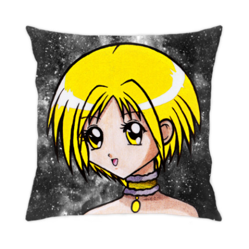 Подушка Space Anime Girl