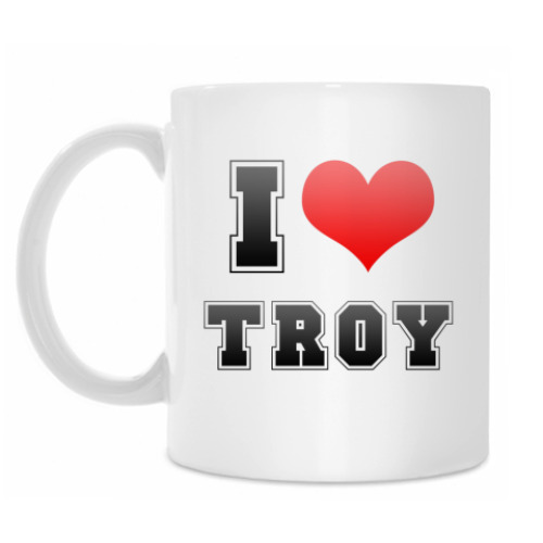 Кружка I love Troy
