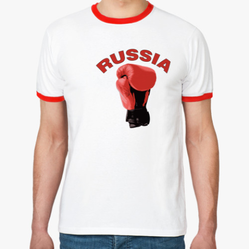 Футболка Ringer-T Россия бокс