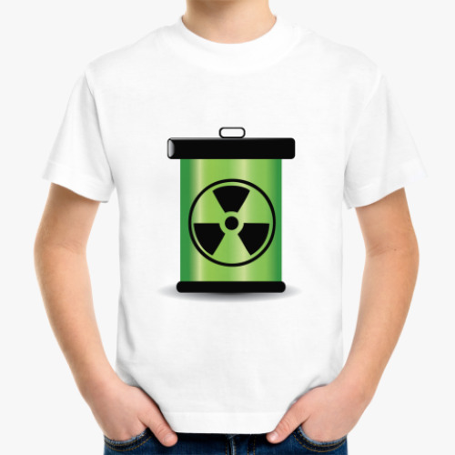 Детская футболка радиация