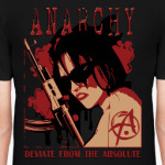 Анархия. Anarchy. Девушка с ружьем.
