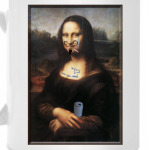 Испорченная Мона Лиза -
